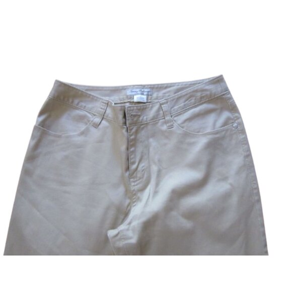 Tommy Bahama Womens Beige Stretch Cotton Blend Pants Size 4 - Picture 3 of 6